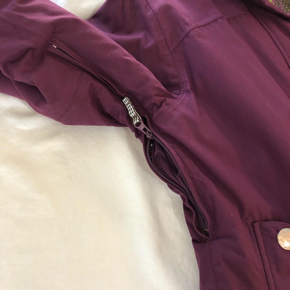 Roxy Purple Snowboard/Ski Jacket, Size Medium - Picture 4 of 10